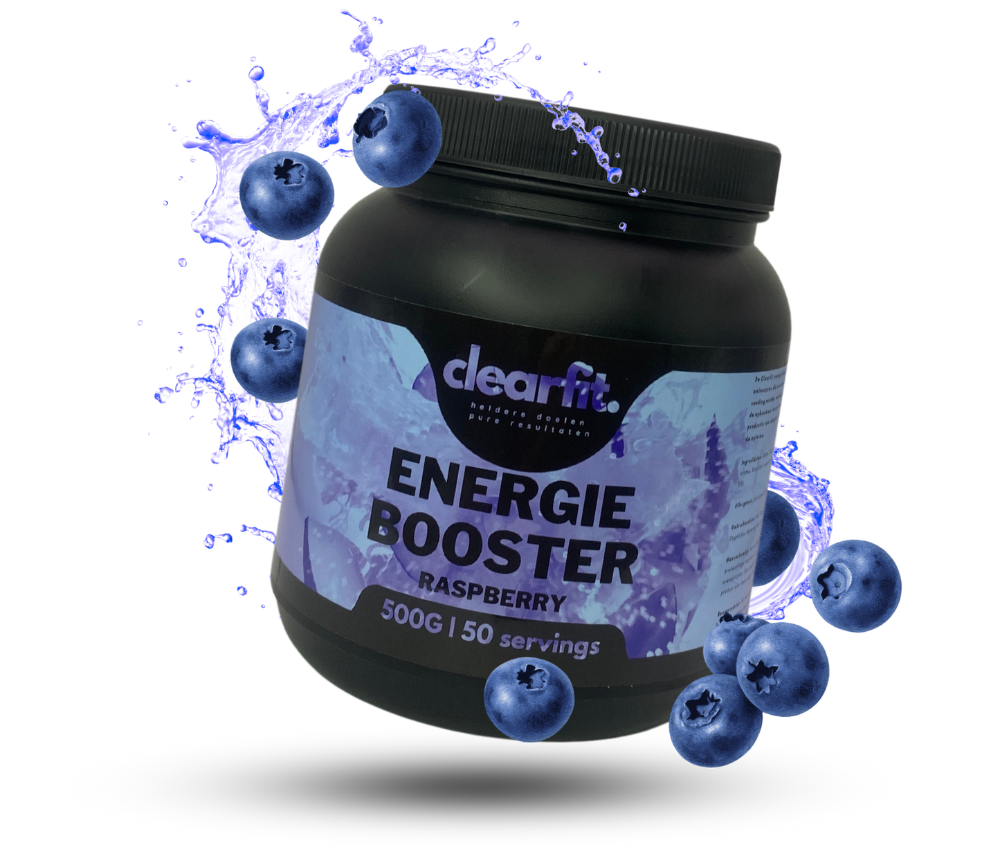 Energiebooster - BCAA 2:1:1 - Aminozuren - Raspberry - 500g